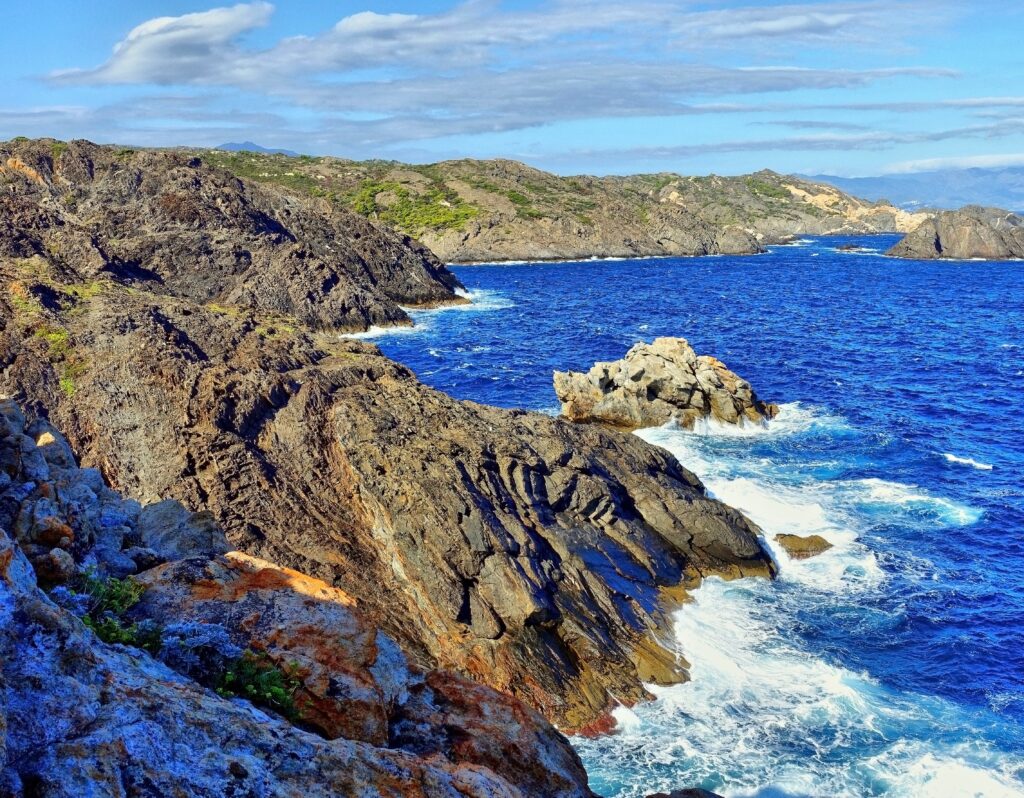 A beautiful scenery of the Parc Natural del Cap de Creus - Recó de Tudela - Alt Empordà in Spain